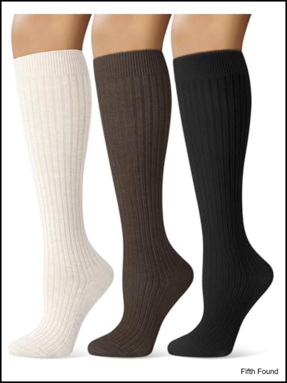 Merino Wool Blend Knee High Boot Socks for Women